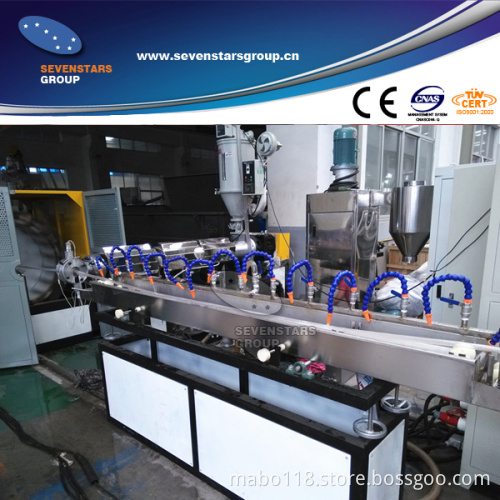 PVC Flexible Hose Pipe Production Line PVC Fiber Reinforcing Hose Machine